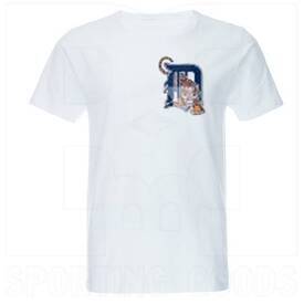 Majestic Adult MLB Crewneck Detroit T-Shirt White, Color: White, Size: XL