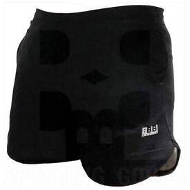BBB Sports 5" Mid-Rise Track Short with Pockets & Brief Black, Color: Black, Size: YL
