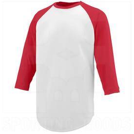 Augusta Sportswear Nova Jersey, Color: White/Scarlet Red, Size: S