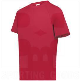 Augusta Sportswear Attain Wicking Raglan Sleeve Tee, Color: Scarlet Red, Size: 2XL