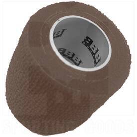 BBB Sports Athletic Cohesive Wrap Tape 2" Inch Brown, Color: Brown, Size: 2"x5yd