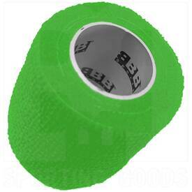 BBB Sports Athletic Cohesive Wrap Tape 2" Inch Neon Green, Color: Neon Green, Size: 2"x5yd