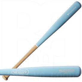Louisville Slugger Genuine Mix Unfinished Baseball Bat, Color: Light Blue, Size: 31", Bat Weight: 29oz