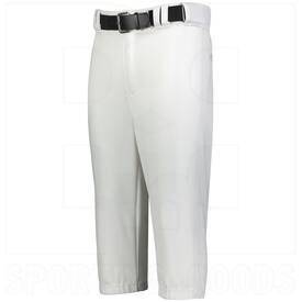 Russell Athletic Solid Diamond Series Baseball Knicker 2.0, Color: White, Size: S