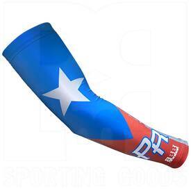 BBB Sports Athletic Performance Compression Arm Sleeve Puerto Rico, Color: Puerto Rico, Size: M