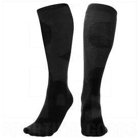 RHINO Athletic Multi Sports Socks Black (Pair), Color: Black, Size: L