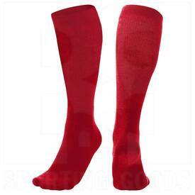 RHINO Athletic Multi Sports Socks Red (Pair), Color: Scarlet Red, Size: M
