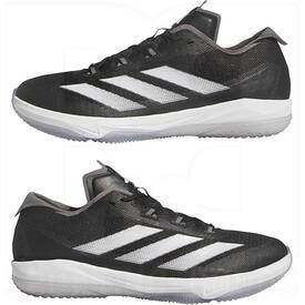 Adidas Adizero Impact Turf Trainer Shoes Black/White, Color: Black, Size: Men's 7/Women's 8.5