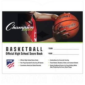 Champion Sports Basketball Scorebook