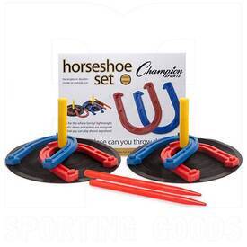 Champion Rubber Horseshoe Set
