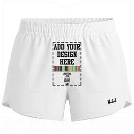 BBB Sports Custom Sublimated 5" Mid-Rise Track Short with Pockets & Brief, Color: Customize, Size: Roster