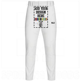 BBB Sports Custom Sublimated Baseball Softball Tapered Bottom Long Pant, Color: Customize, Size: Roster