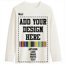 BBB Sports Custom Sublimated Crew Neck Long Sleeve Shirt, Color: Customize, Size: Roster