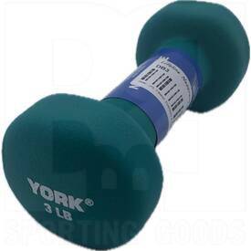 Lifeline Hex Neoprene Dumbbell 3lb, Color: Pink