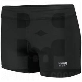 High Five Ladies Truhit Volleyball Shorts, Color: Black, Size: XL