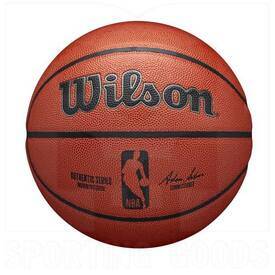 Wilson NBA Authentic Series Basketball Indoor Outdoor Ball, Color: Brown, Size: 7(29.5")