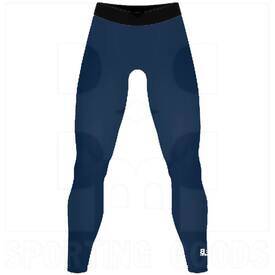 BBB Sports Athletic Performance Compression Pant Navy, Color: Navy Blue, Size: S