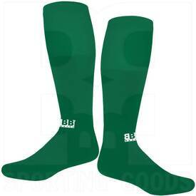 BBB Sports Athletic Performance OTC Knee-High Sports Socks Pair Kelly Green, Color: Kelly Green, Size: S