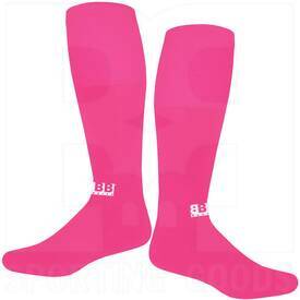 BBB Sports Athletic Performance OTC Knee-High Sports Socks Pair Pink, Color: Pink, Size: M
