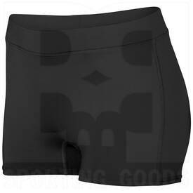 Augusta Sportswear Ladies Dare Shorts, Color: Black, Size: L