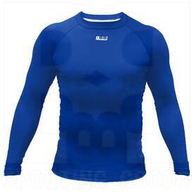 BBB Sports Athletic Performance Compression Long Sleeve Shirt Royal Blue, Color: Royal Blue, Size: S