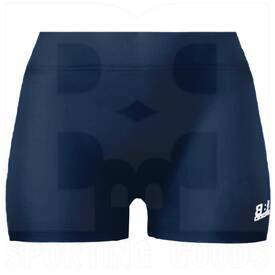 BBB Sports Spandex Lycra Short Navy, Color: Navy Blue, Size: YS