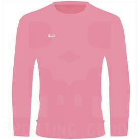 BBB Sports Crew Neck Long Sleeve Shirts Light Pink, Color: Light Pink, Size: YL