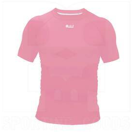 BBB Sports Athletic Performance Compression Short Sleeve Shirt Light Pink, Color: Light Pink, Size: YS