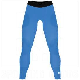 BBB Sports Athletic Performance Compression Pant Columbia Blue, Color: Columbia Blue, Size: S